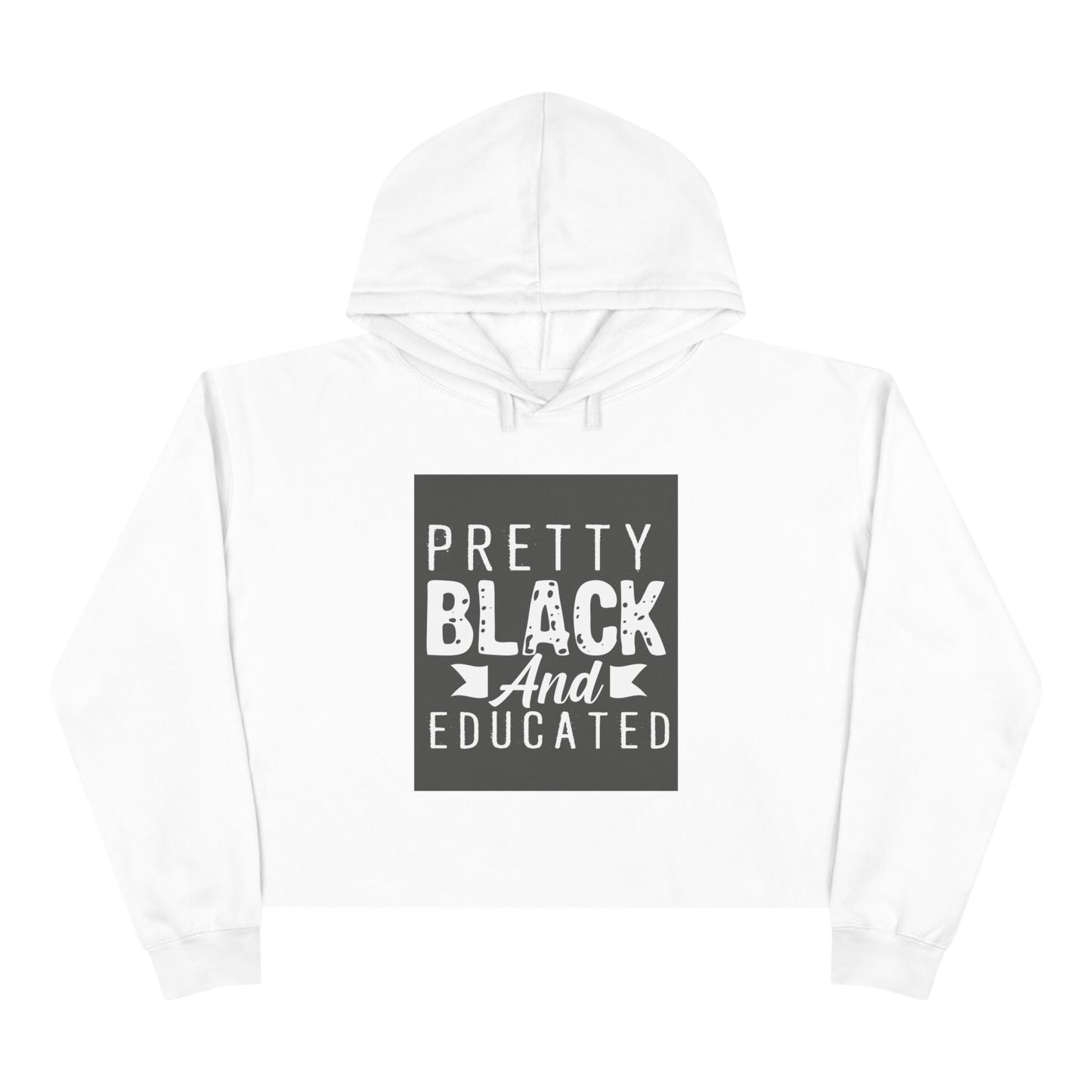 Pretty, Black and Educated "Future Millionaire" Crop Hoodie