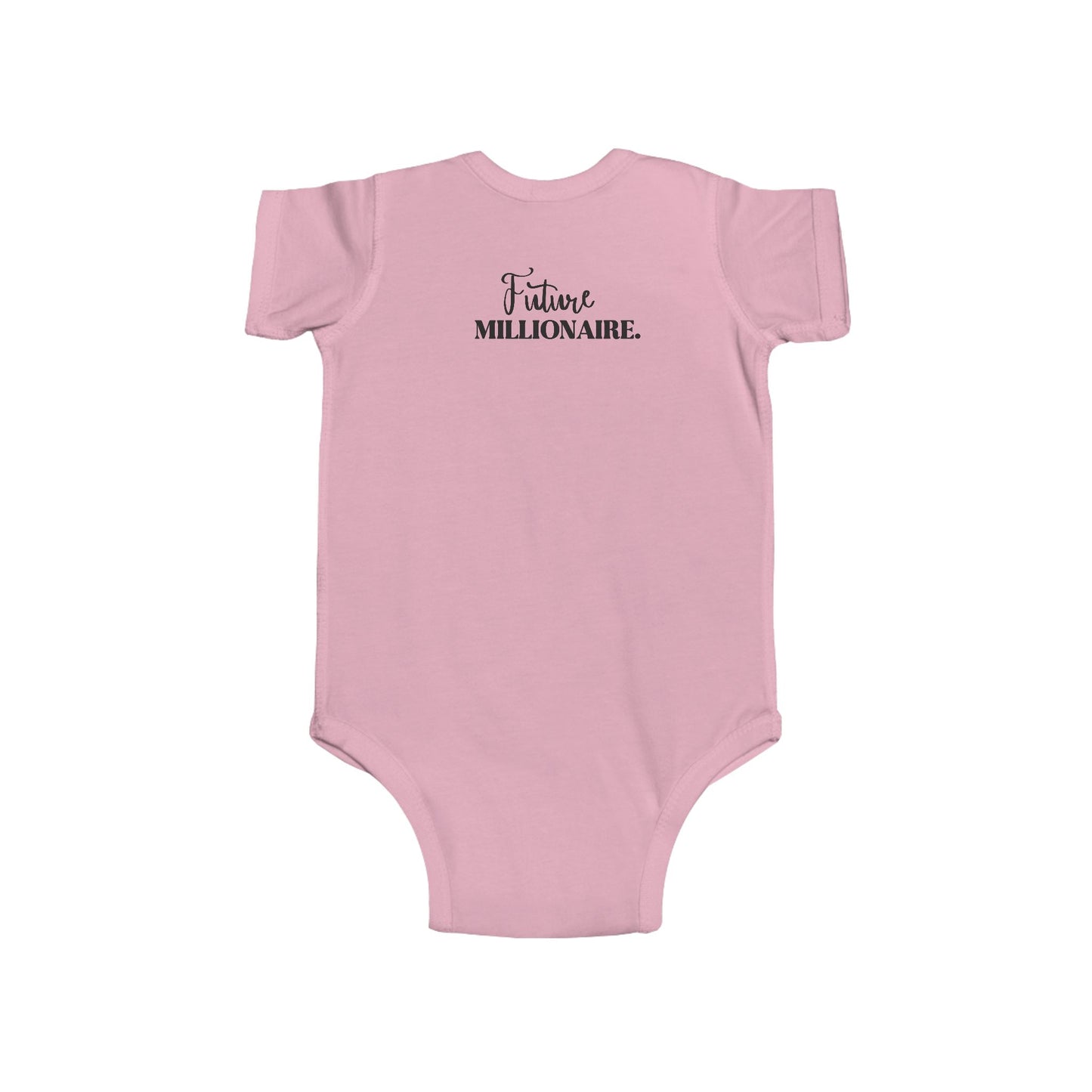 HILLMANTOK UNIVERSITY "Future Millionaire" Infant Jersey Bodysuit