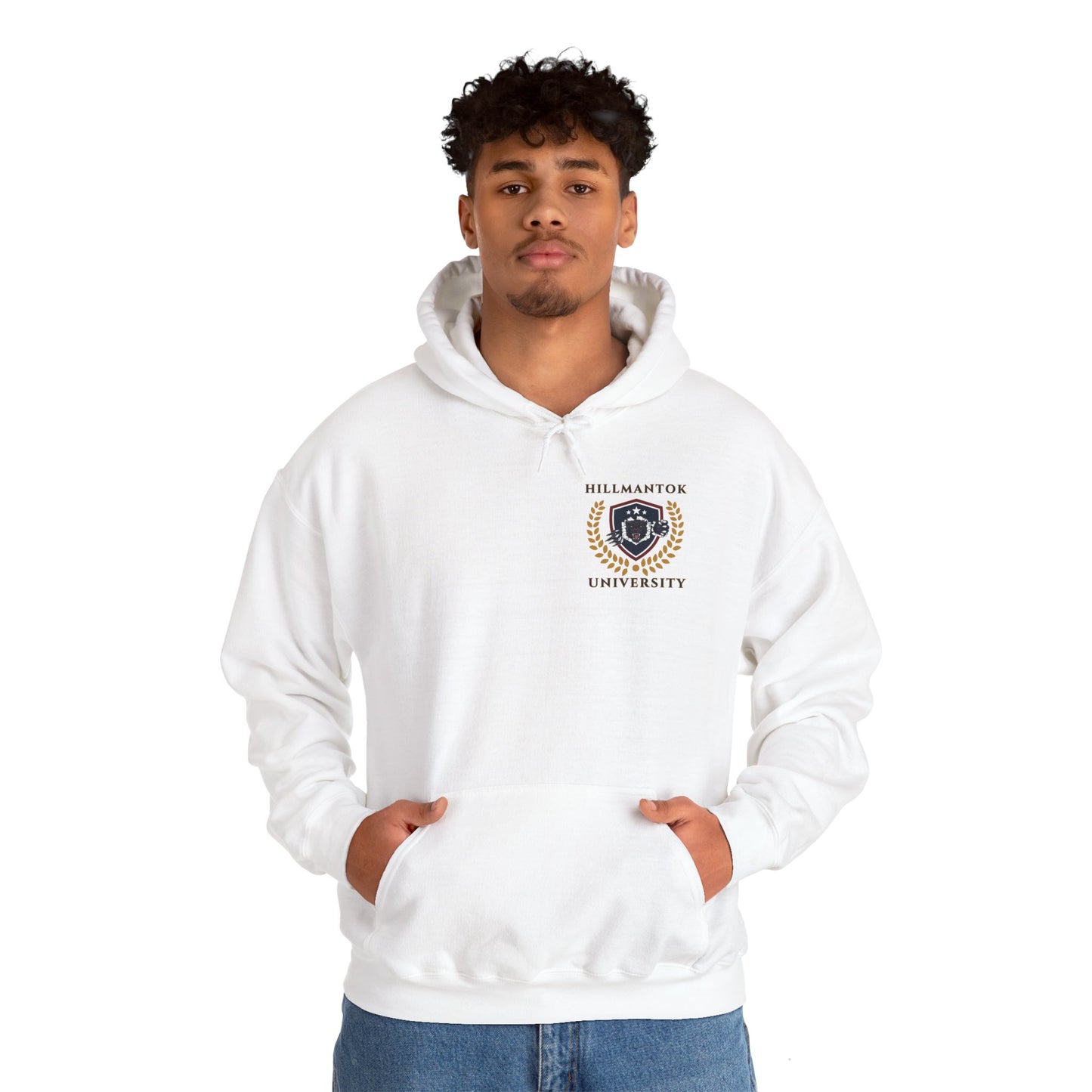 "HILLMANTOK UNIVERSITY" Future Millionaire Hooded Sweatshirt