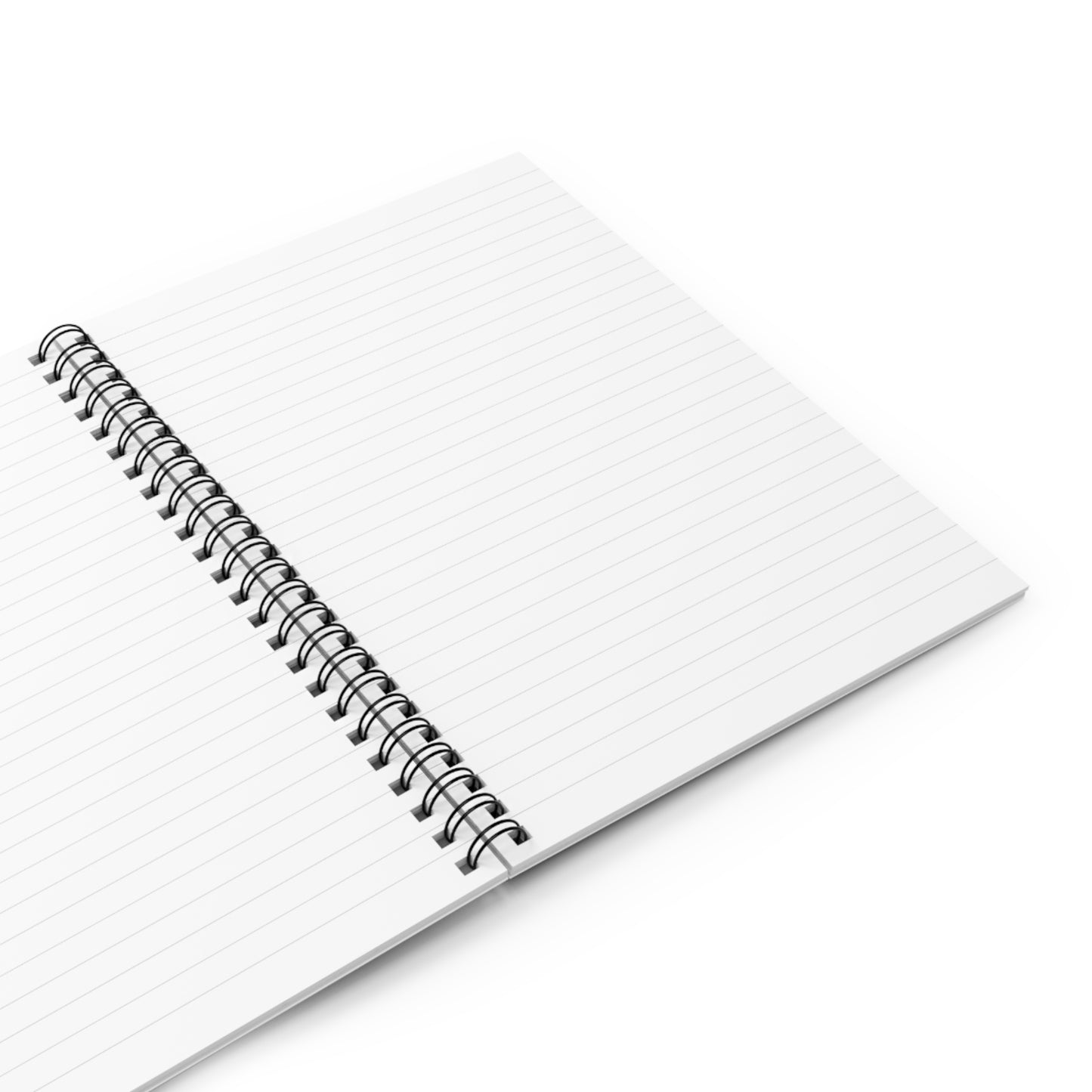 HILLMANTOK UNIVERSITY Spiral Notebook Black - Ruled Line