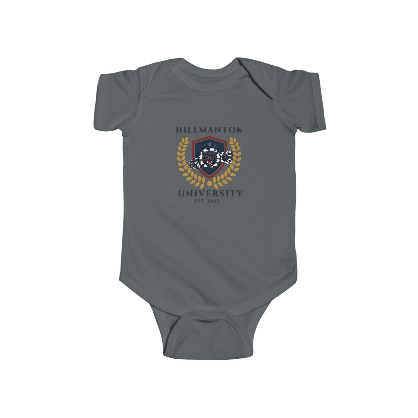 HILLMANTOK UNIVERSITY "Future Millionaire" Infant Jersey Bodysuit