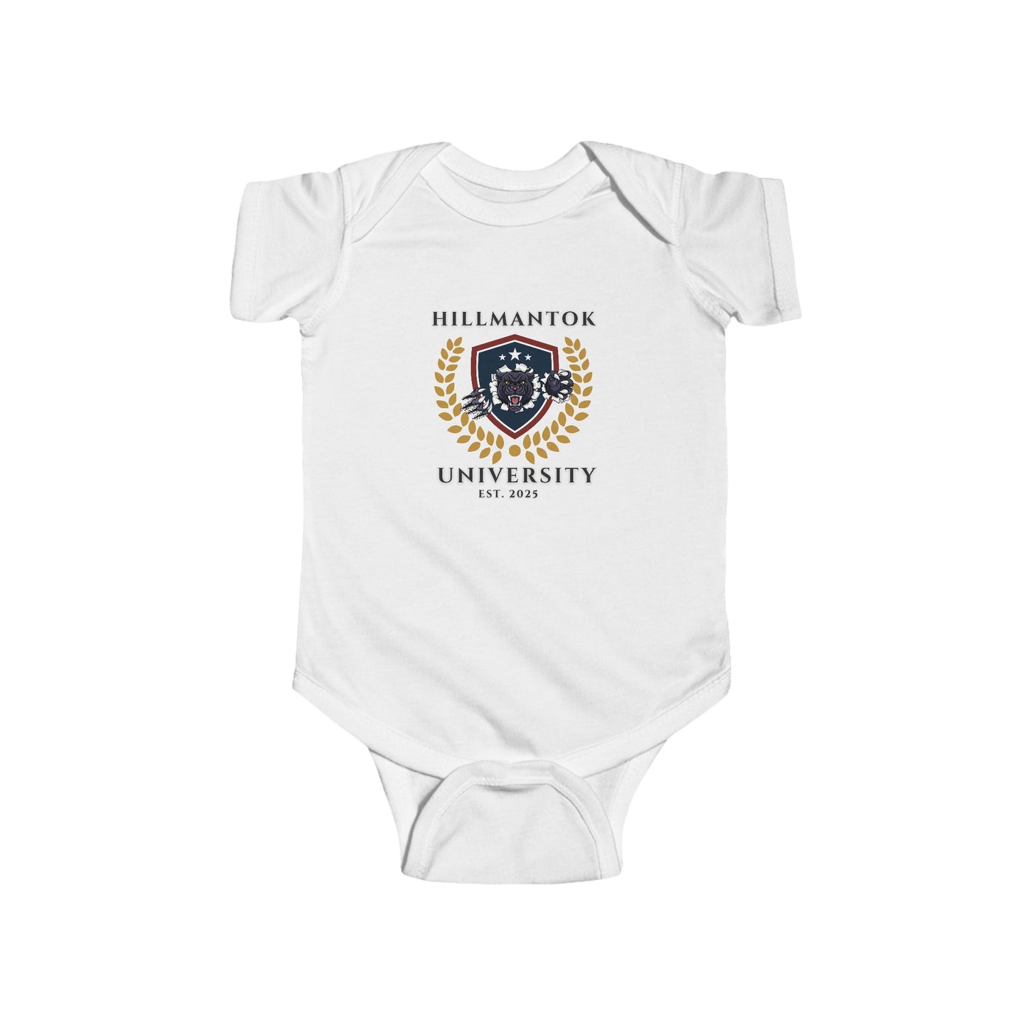 HILLMANTOK UNIVERSITY "Future Millionaire" Infant Jersey Bodysuit