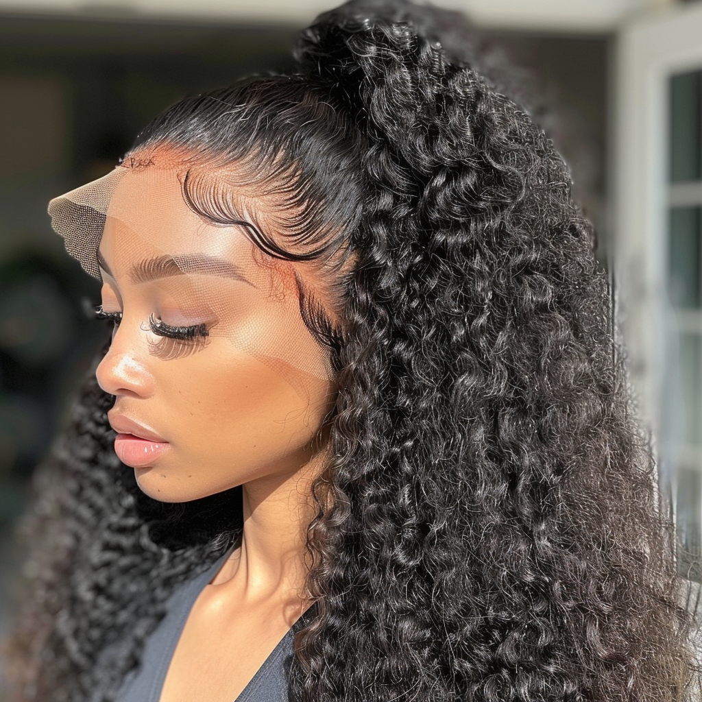 HD LACE CURLY WIG