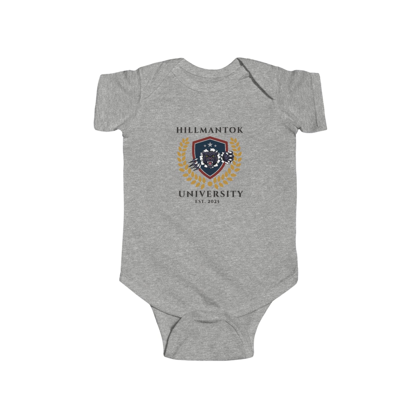 HILLMANTOK UNIVERSITY "Future Millionaire" Infant Jersey Bodysuit