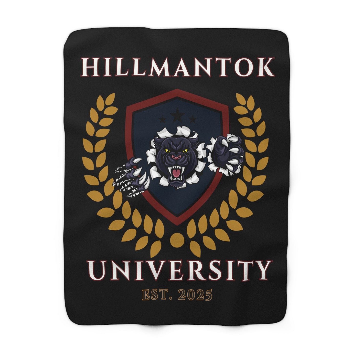 HillmanTok University Class of Going Viral Sherpa Blanket