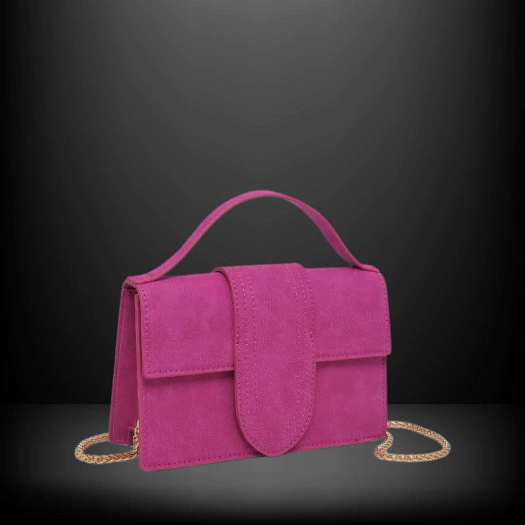 PINK TOP HANDLE PURSE