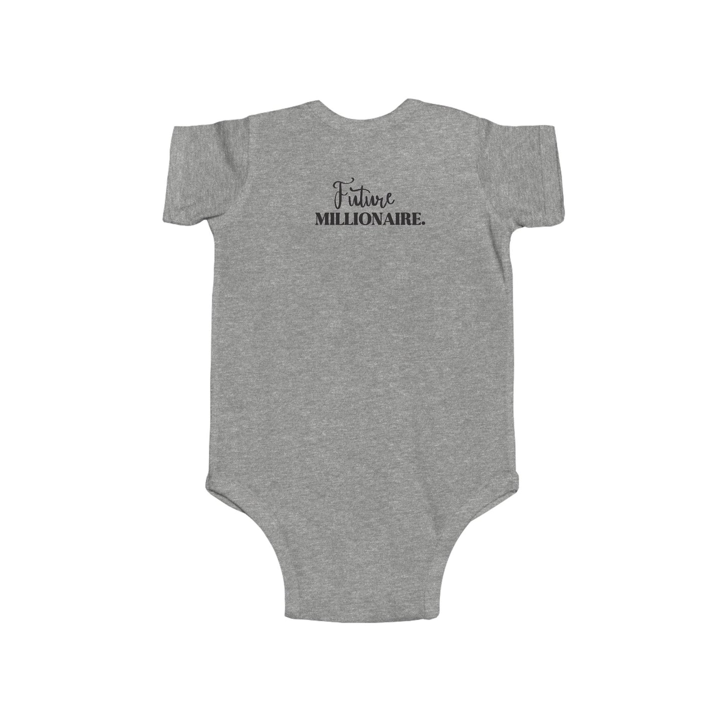 HILLMANTOK UNIVERSITY "Future Millionaire" Infant Jersey Bodysuit