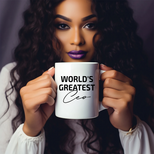 "World's Greatest CEO" 20oz Coffee Mug