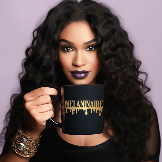 "MELANINAIRE" 20oz Coffee Mug