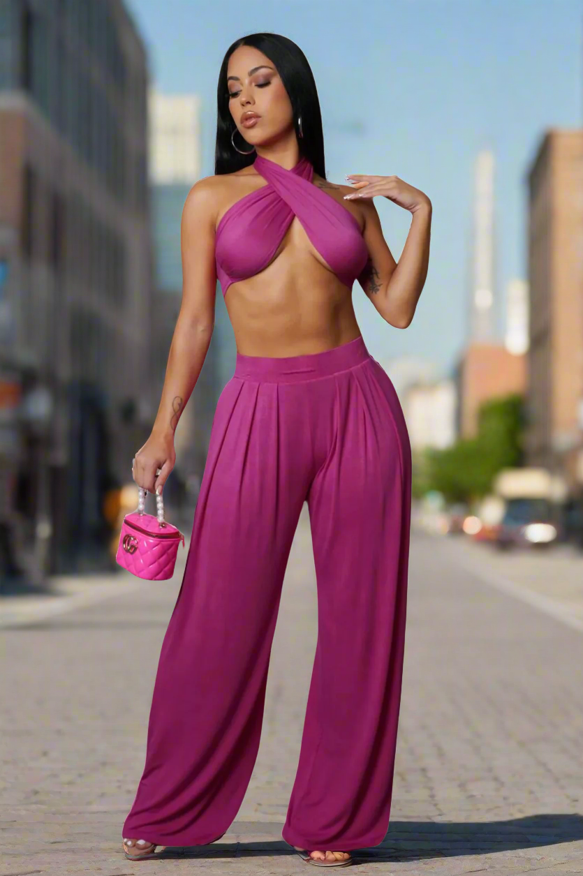 Bold & Beautiful Pants Set